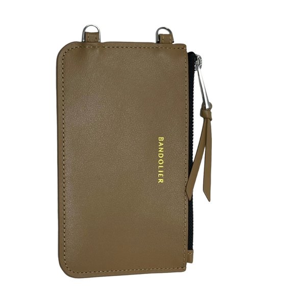 Bandolier Bags Bandolier New Classic Pouch Tan Smooth Leather Zip